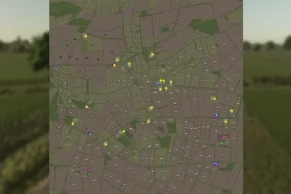 Ефективна Карта Schwesing Bahnhof для Farming Simulator 25 — 2