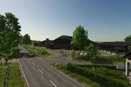 Ефективна Карта Schwesing Bahnhof для Farming Simulator 25 — 4