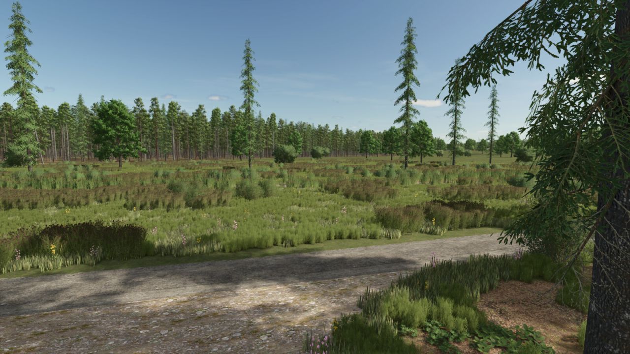 Ефективна Карта Sunshine Forest для Farming Simulator 25