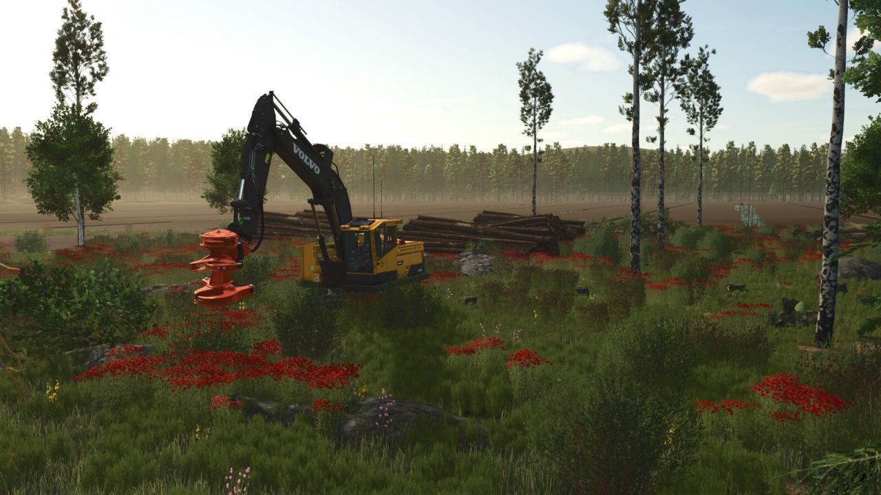 Ефективна Карта Sunshine Forest для Farming Simulator 25