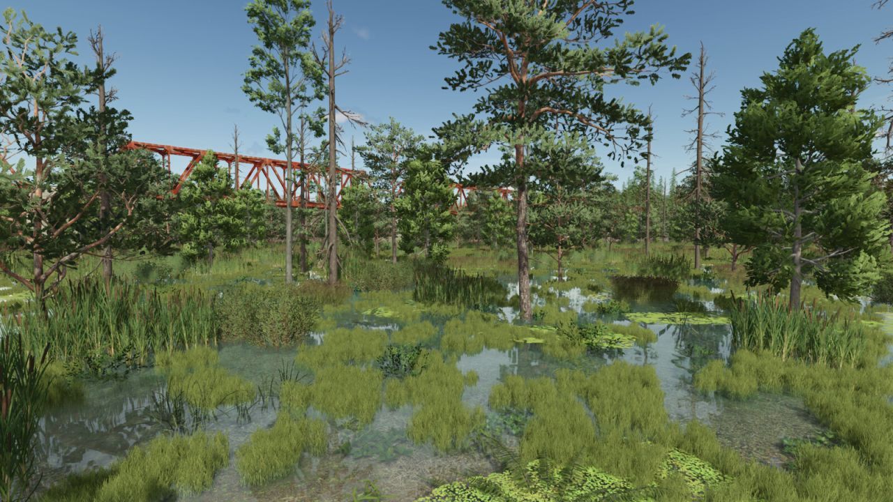 Ефективна Карта Sunshine Forest для Farming Simulator 25