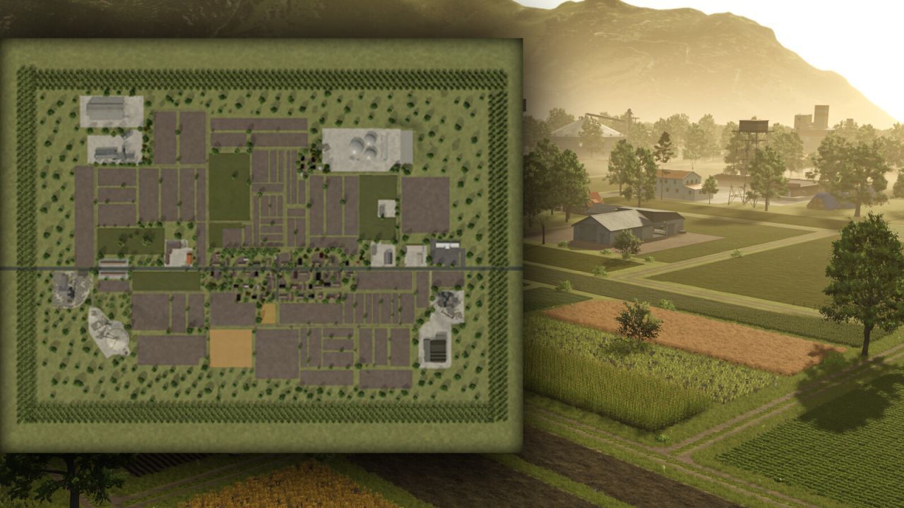 Ефективна Карта Bellingwolde для Farming Simulator 25