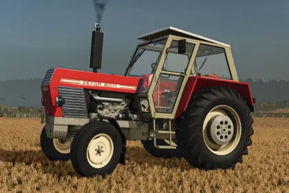 Effektiver Traktor Zetor UR2 4 Pack für Farming Simulator 25 — 4