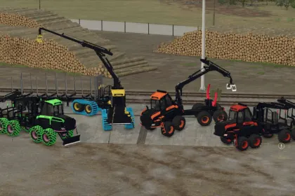 Ефективний Мод Ponsse Forwarder Pack для Farming Simulator 25 — 3