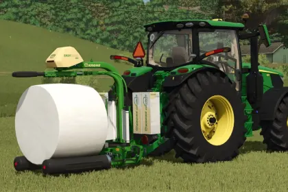 Ефективний Мод Krone EasyWrap 150 для Farming Simulator 25 — 2