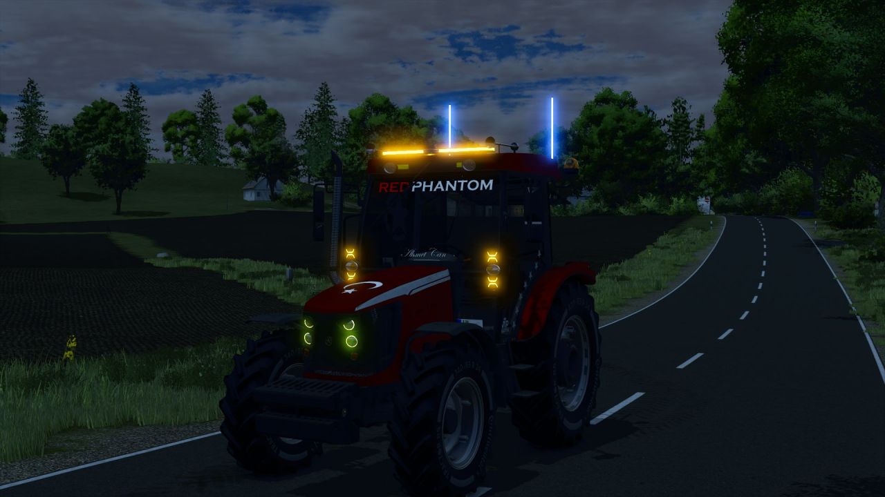 Ефективний Трактор Tümosan 8110 Red Phantom Show для Farming Simulator 25