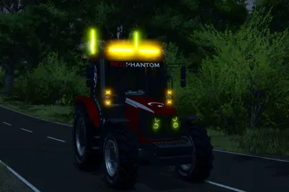 Ефективний Трактор Tümosan 8110 Red Phantom Show для Farming Simulator 25 — 2