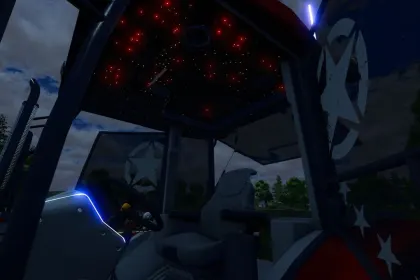 Ефективний Трактор Tümosan 8110 Red Phantom Show для Farming Simulator 25 — 4