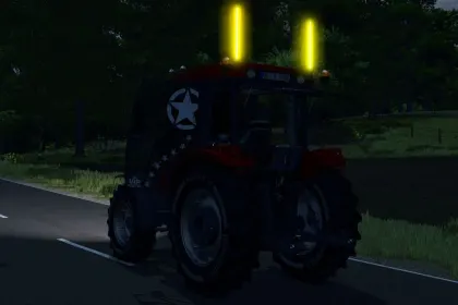 Ефективний Трактор Tümosan 8110 Red Phantom Show для Farming Simulator 25 — 5