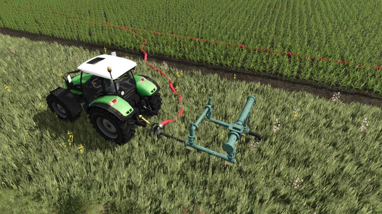 Ефективна Система Поливу Reinke Irrigation System V2 для Farming Simulator 25