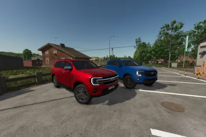 Новий Потужний Ford Everest 2022 для Farming Simulator 25 — 1