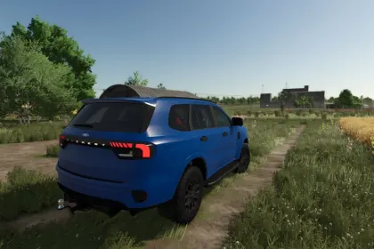 Новий Потужний Ford Everest 2022 для Farming Simulator 25 — 4