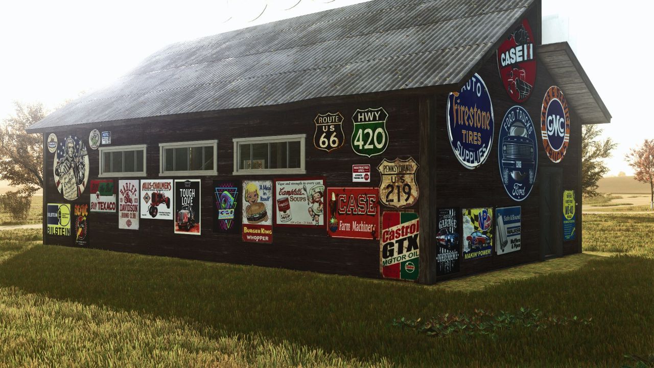 Ефектний Мод Wall Art Pack для Farming Simulator 25