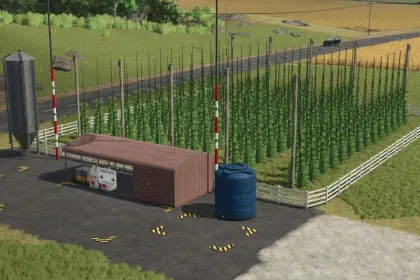 Пивоварня з плантацією хмелю для Farming Simulator 25 — 5