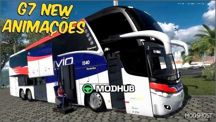 Marcopolo G7 1600 LD MB 2024 - Beeindruckendes Bus-Mod
