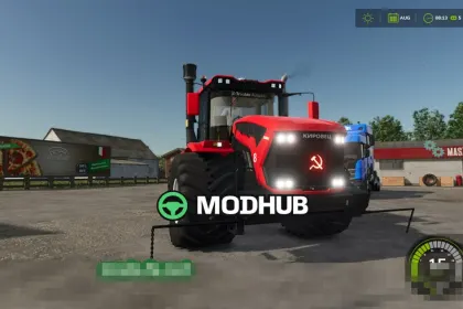 Мод на трактор Kirovets K7 Series для Фермер Симулятор 25 — 4