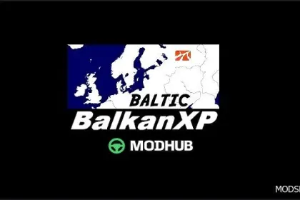BXP PM Baltic 158.0 - immersive Euro Truck Simulator 2 Map Mod