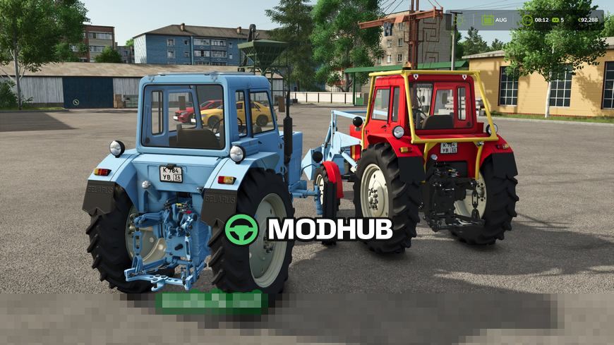Mod na traktor MTZ 80 do Farming Simulator 25 - Zrzuty ekranu