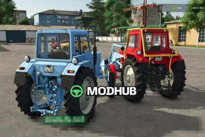 Мод на трактор MTZ 80 для Фермер Симулятор 25 — 2