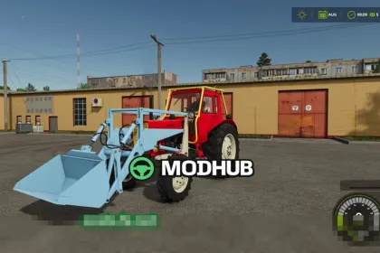 Мод на трактор MTZ 80 для Фермер Симулятор 25 — 3