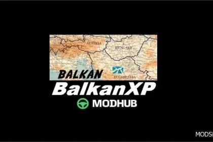 BXP PM Balkan 158.0 - stunning Euro Truck Simulator 2 map mod