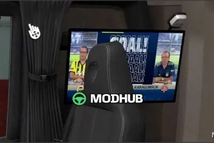 Fenerbahce TV Mod for Euro Truck Simulator 2 - exciting and unique