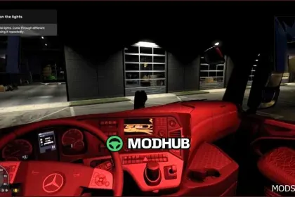 Kabinenlicht Euro Truck Simulator 2 - Lebendiger Mod