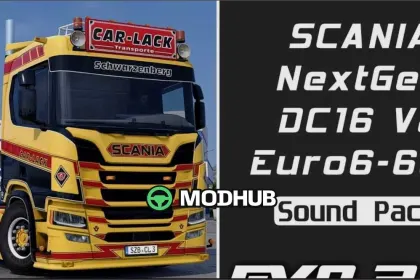 Scania Nextgen 660 DC16 V8 Sound Pack 2022 - Stunning Audio Experience