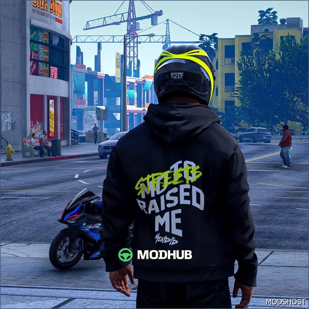 Stylowy Mendid Racing Hoodie Pack do GTA 5