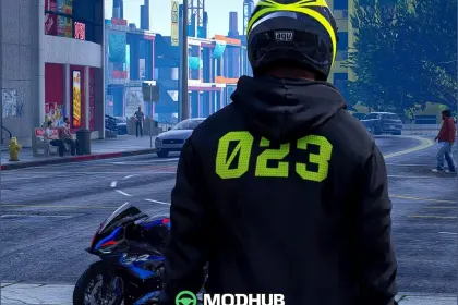 Stylowy Mendid Racing Hoodie Pack do GTA 5 — 3