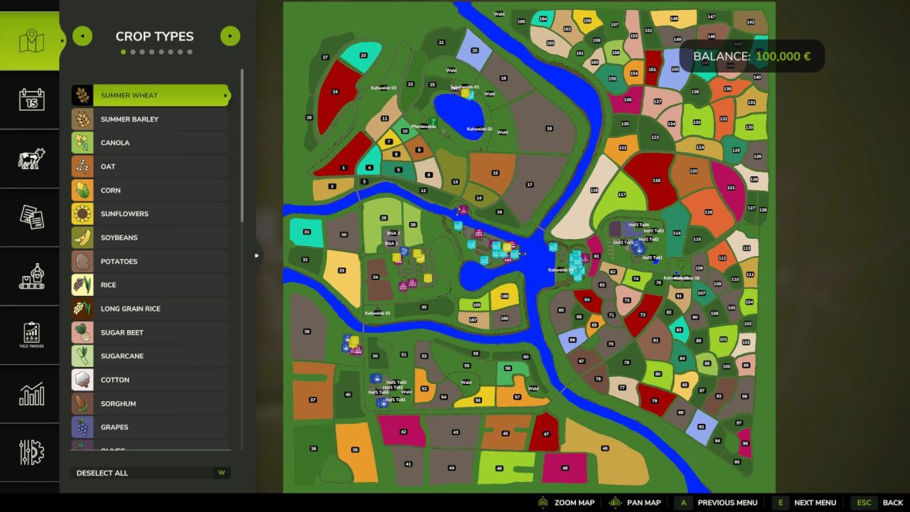 Ефективна Карта Blackriver Farm для Farming Simulator 25