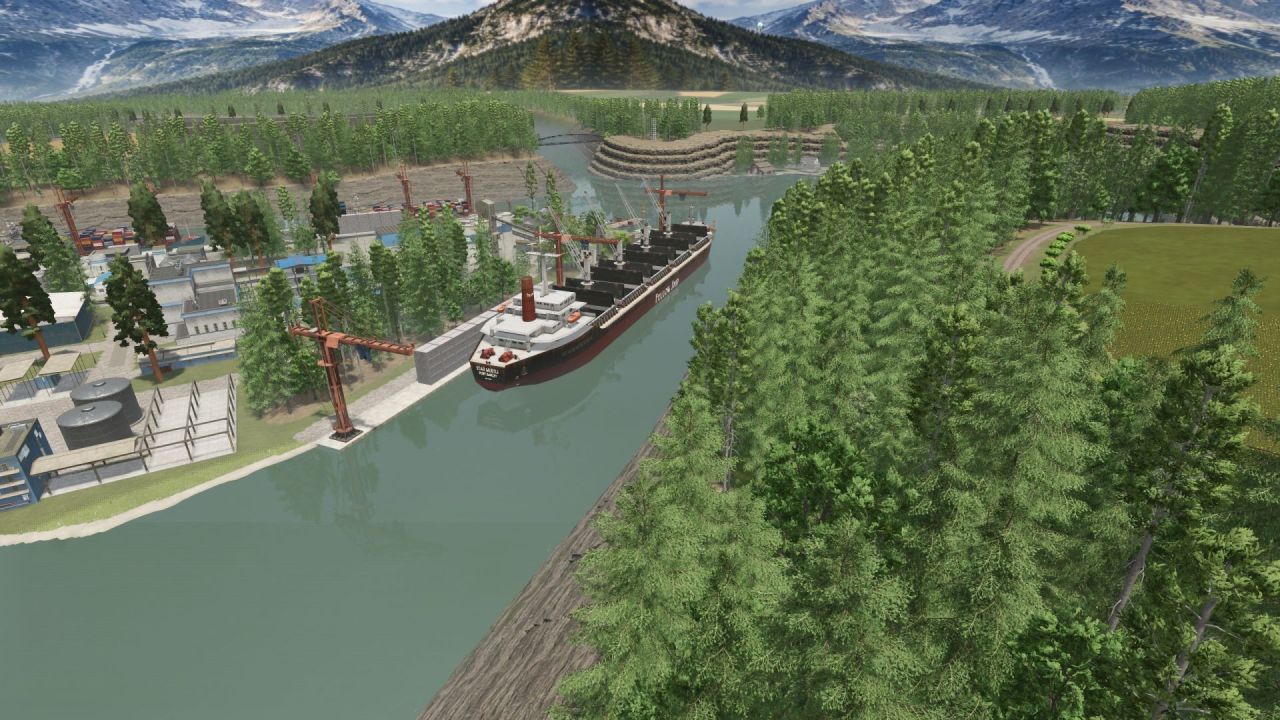 Ефективна Карта Blackriver Farm для Farming Simulator 25