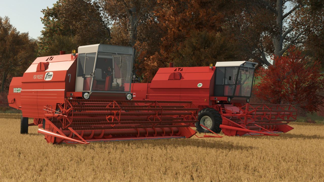 Leistungsstarker Mähdrescher Bizon Gigant für effiziente Ernte