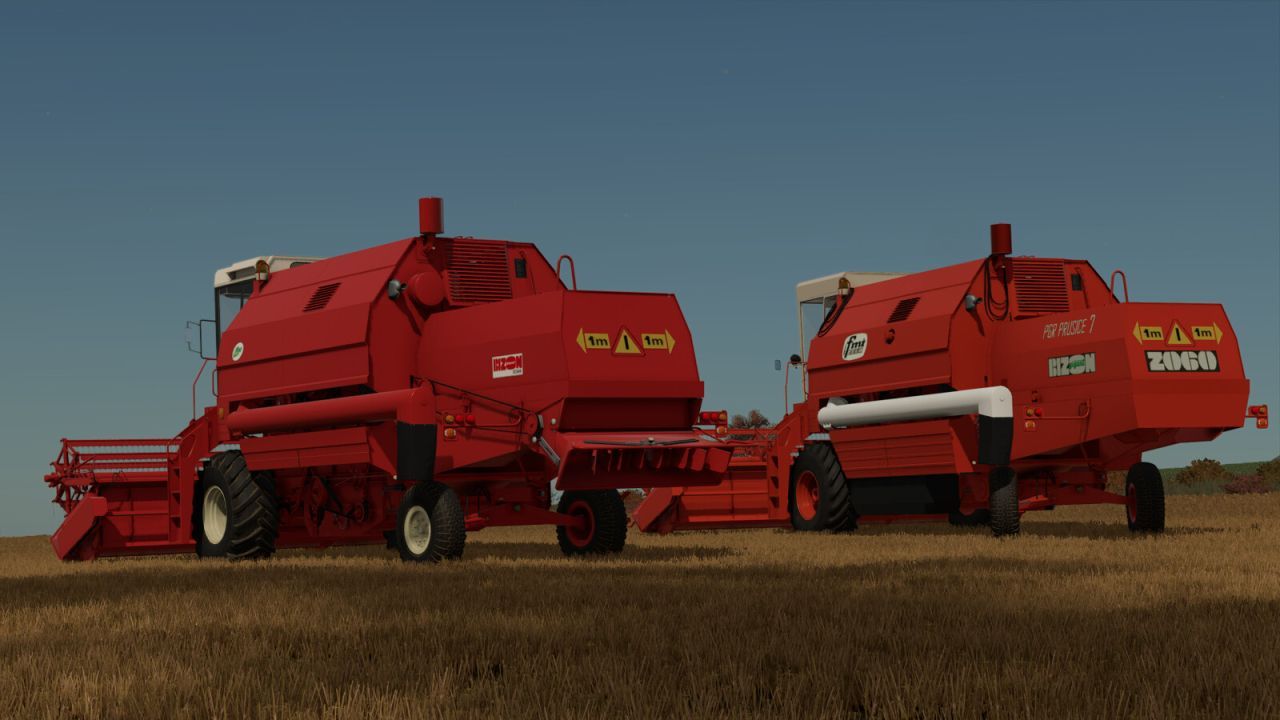 Leistungsstarker Mähdrescher Bizon Gigant für effiziente Ernte