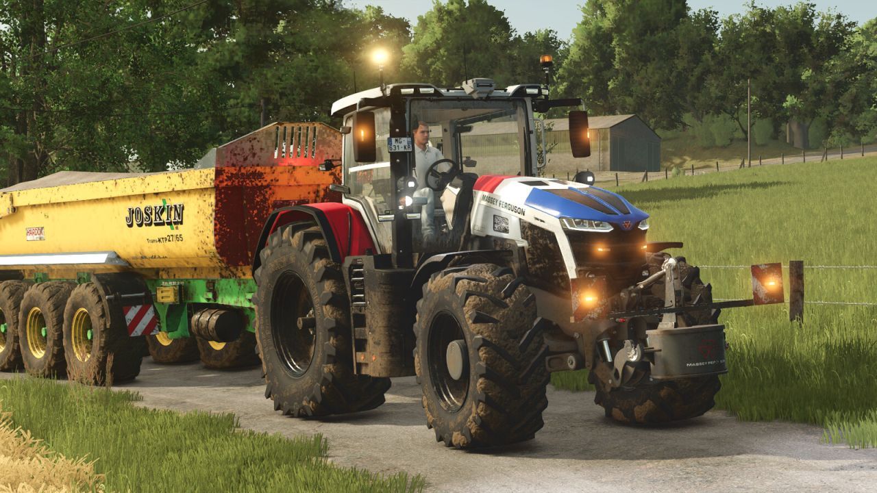 Efektywny Traktor Massey Ferguson 9S Patriotic dla Twojego Pola
