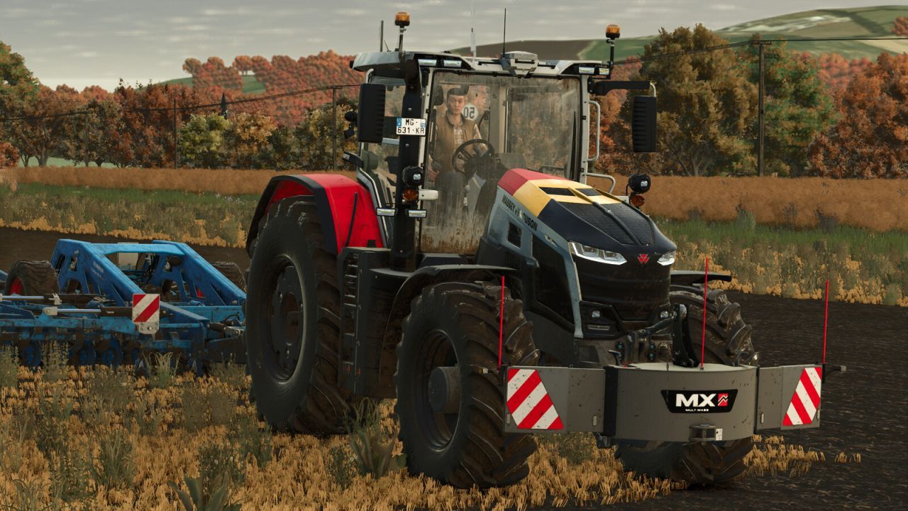 Efektywny Traktor Massey Ferguson 9S Patriotic dla Twojego Pola