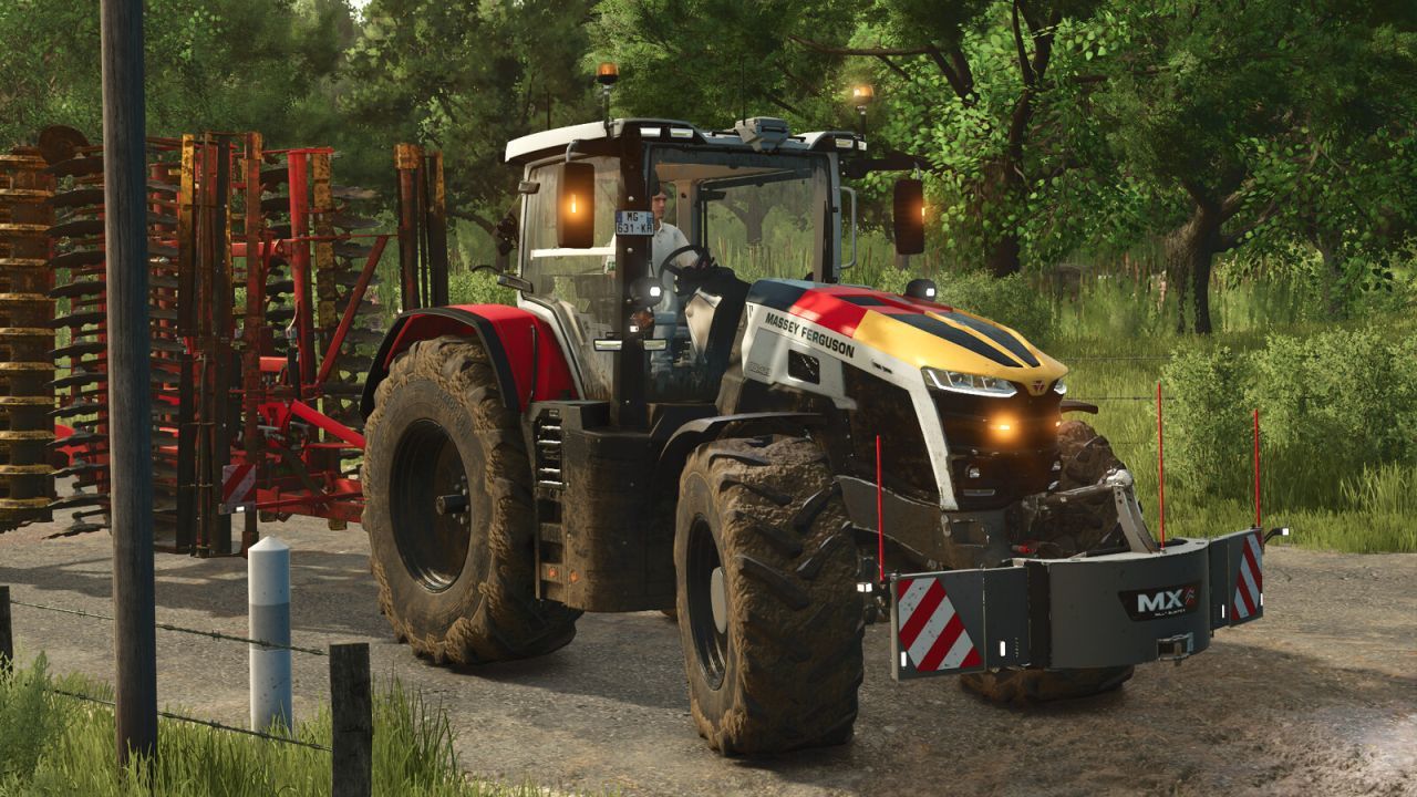 Efektywny Traktor Massey Ferguson 9S Patriotic dla Twojego Pola