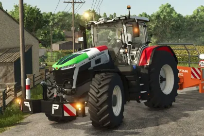 Efektywny Traktor Massey Ferguson 9S Patriotic dla Twojego Pola — 6