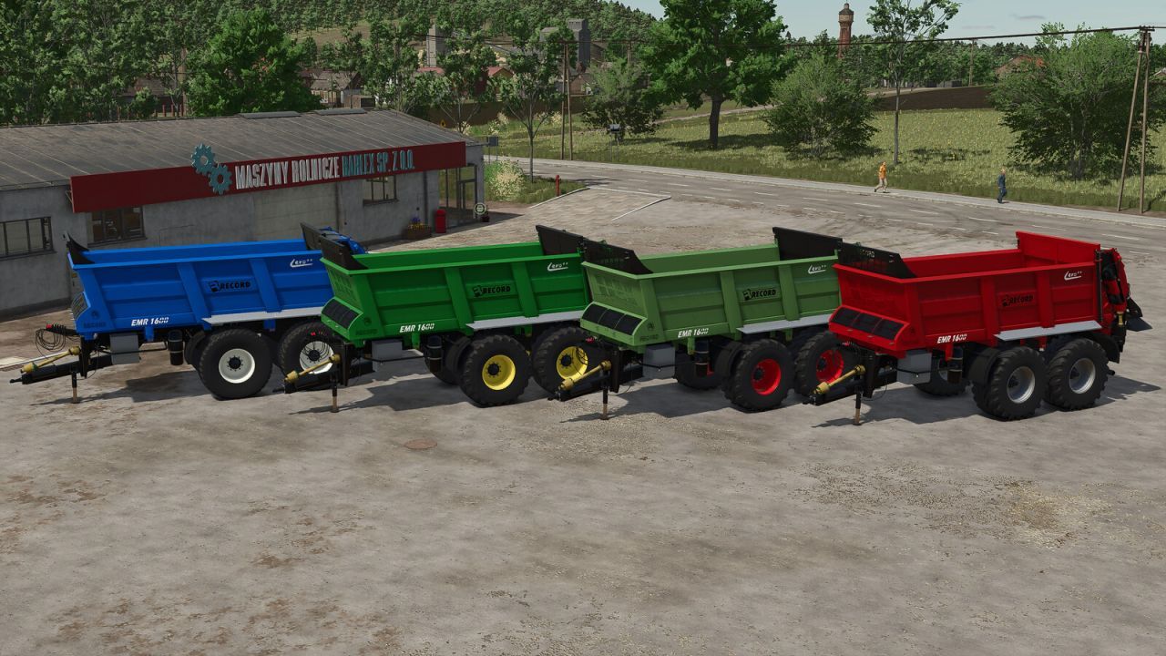 Ефективний Розкидач Record EMR 1600 EVO++ для Середніх Ферм