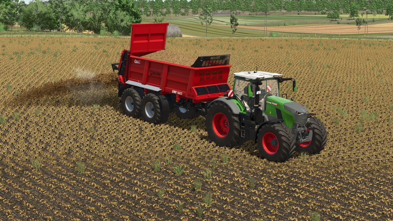 Ефективний Розкидач Record EMR 1600 EVO++ для Середніх Ферм