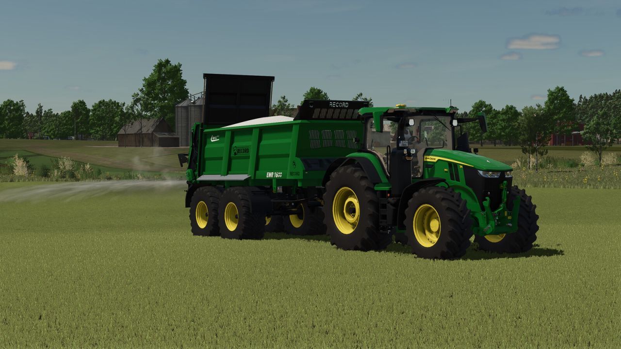 Ефективний Розкидач Record EMR 1600 EVO++ для Середніх Ферм