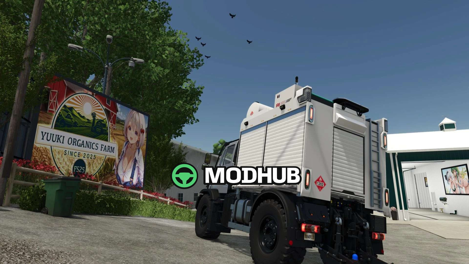 Мод на Сервісні автомобілі Unimog Service Platform v1.0.0.0 для Фермер Симулятор 25