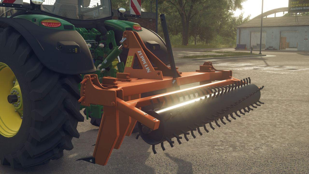 Efektywny Mod Gascon / Zeppelin 5 Arms Subsoilers do Farming Simulator 25