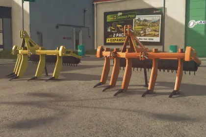 Efektywny Mod Gascon / Zeppelin 5 Arms Subsoilers do Farming Simulator 25 — 3