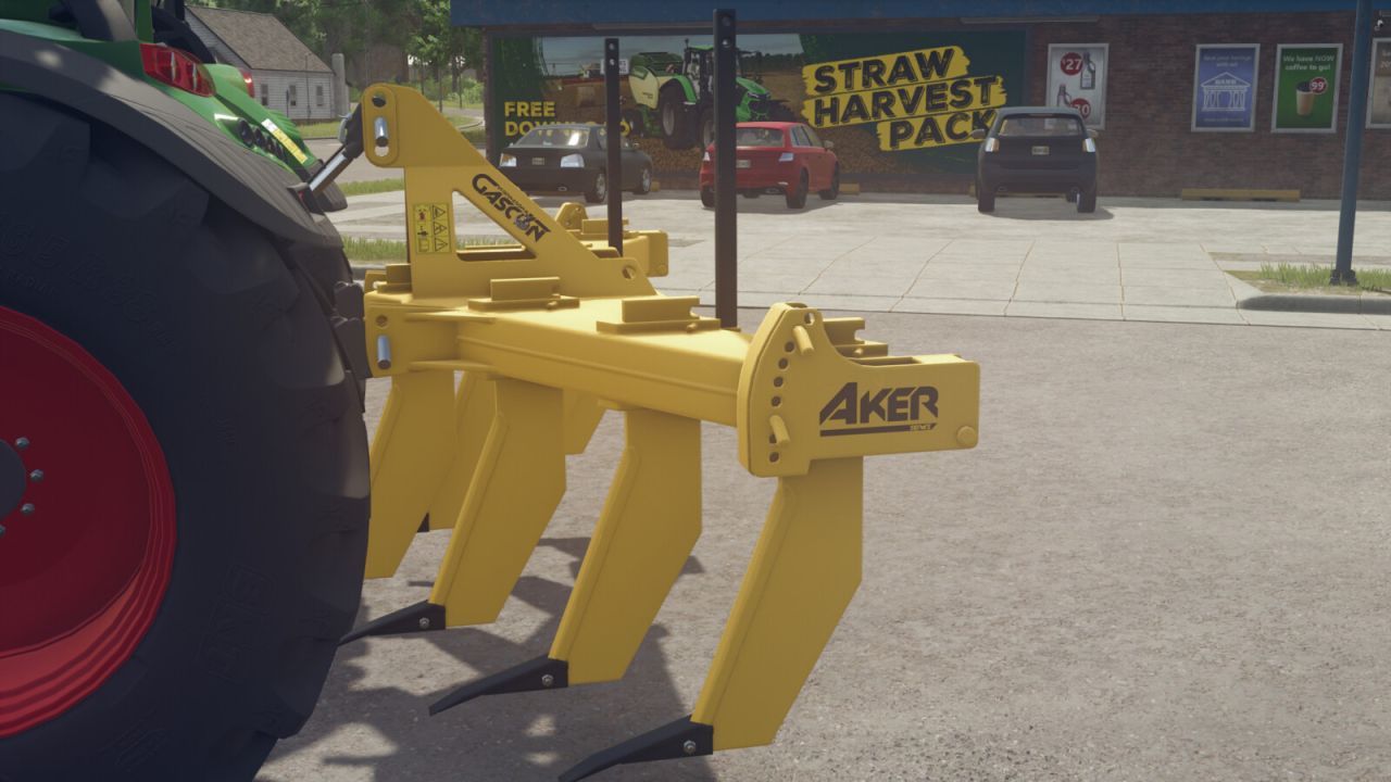 Efektywny Mod Gascon / Zeppelin 7 Arms Subsoilers do Farming Simulator 25