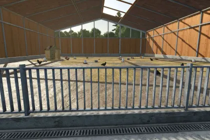 Ефективний Мод Chicken Coop XXL для Farming Simulator 25 - Максимум Курей! — 3