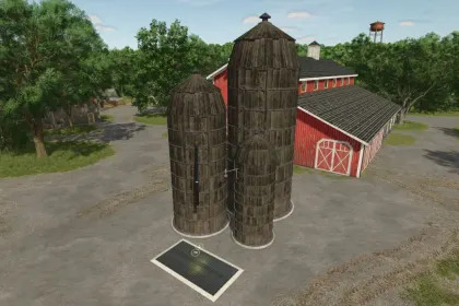 Efektywny Mod na Stary Silos Zbożowy Multifruit dla Farming Simulator 25