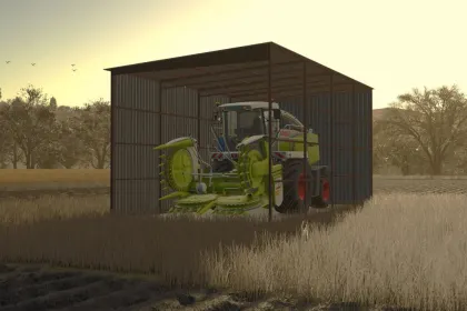 Efektywny Metalowy Magazyn dla Farming Simulator 25