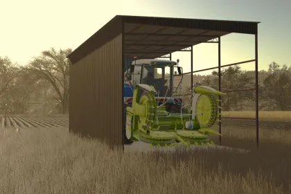 Efektywny Metalowy Magazyn dla Farming Simulator 25 — 2