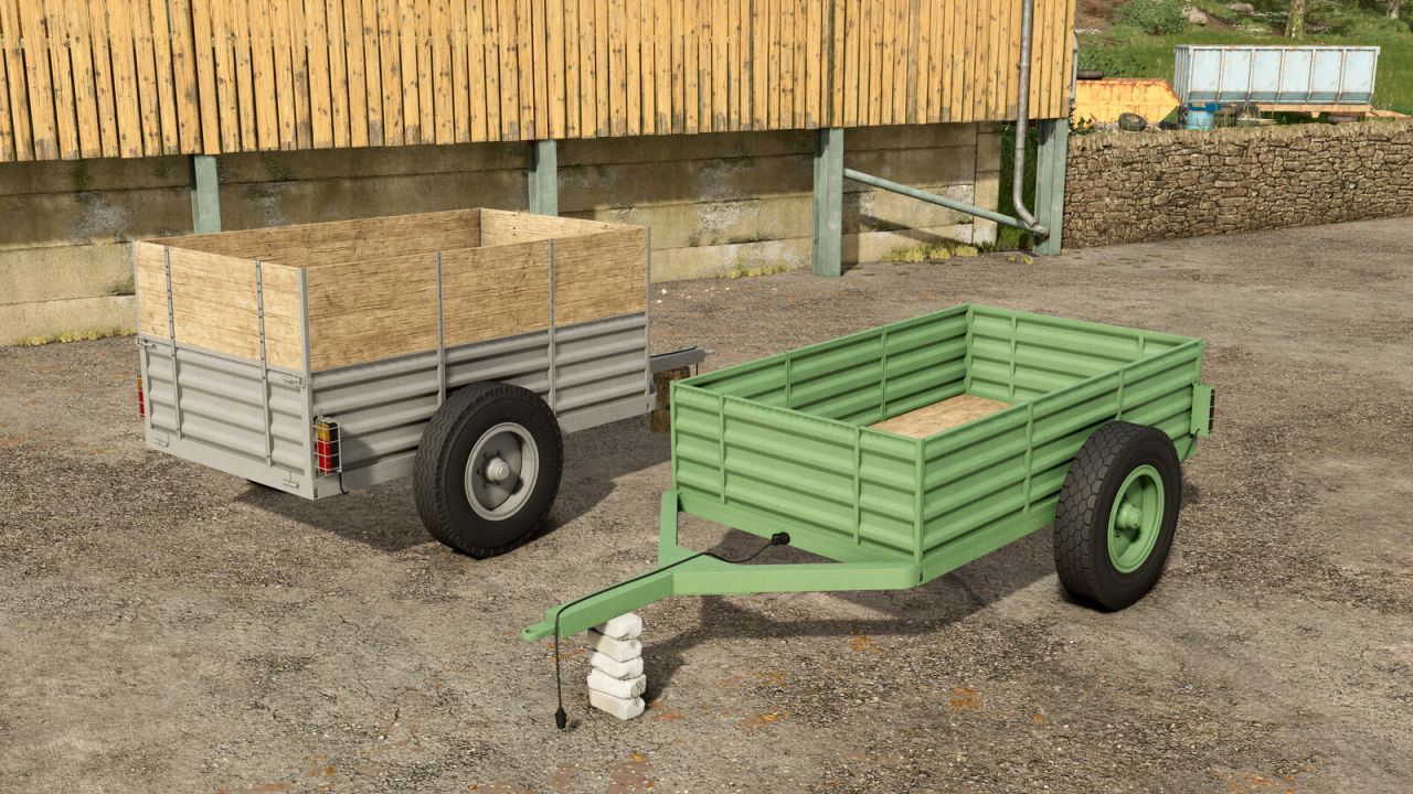 Ефективний Причіп на Два Колеса для Farming Simulator 25